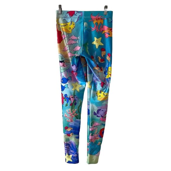 Blackmilk Disney The Little Mermaid Leggings pants sz Small - multicolored - Picture 7 of 15